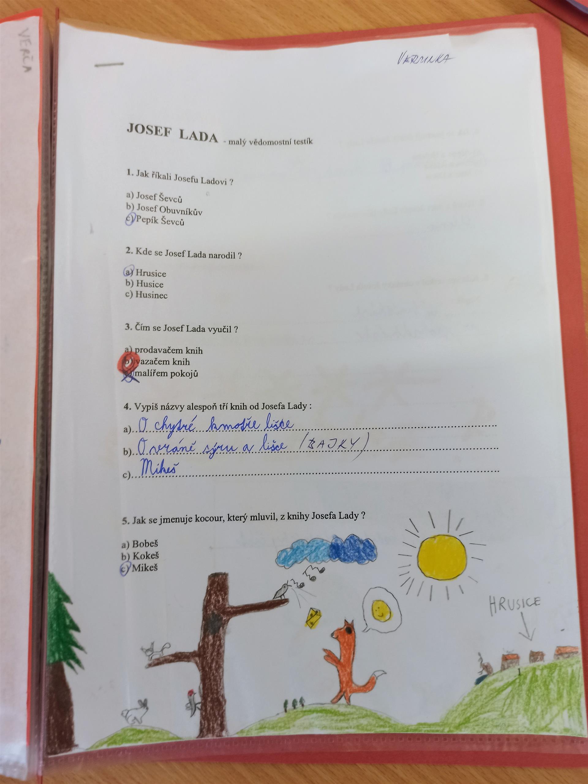 Závěrečný minitestík